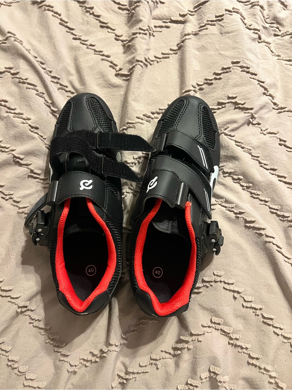 Peleton cycle shoes